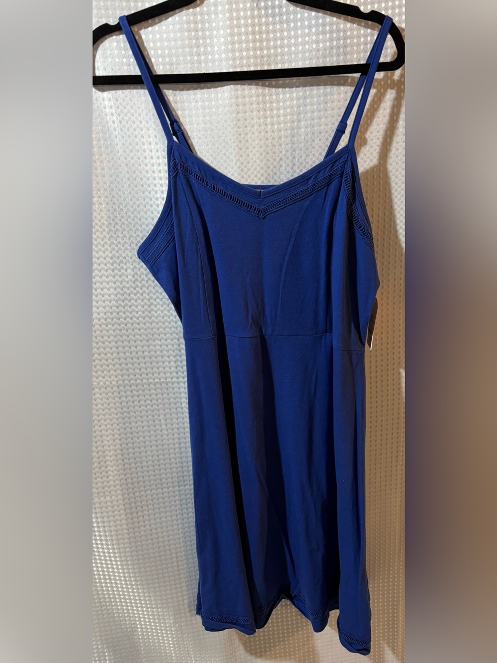 NWT Faded Glory XL (16-18) Blue Sleeveless Sundress